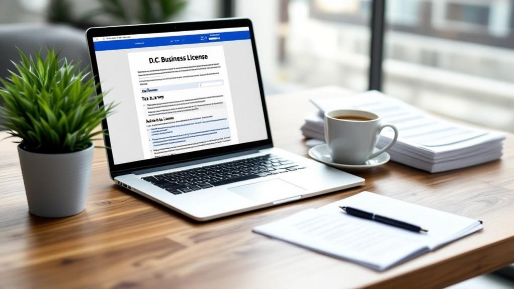 d c business license requirements